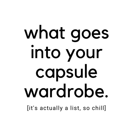 How to Build your 2021 Capsule Wardrobe (read time: 4:57) - Rebecca Rowe | Capsule Creator | Fashion Designer Ottawa