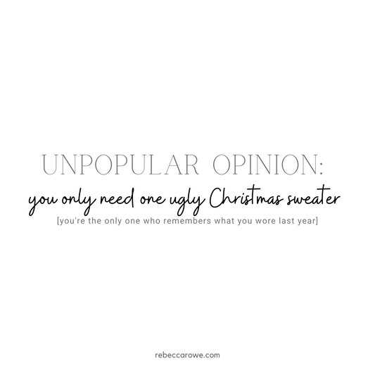 Capsule Dressing for the Holidays - Rebecca Rowe | Capsule Creator | Fashion Designer Ottawa