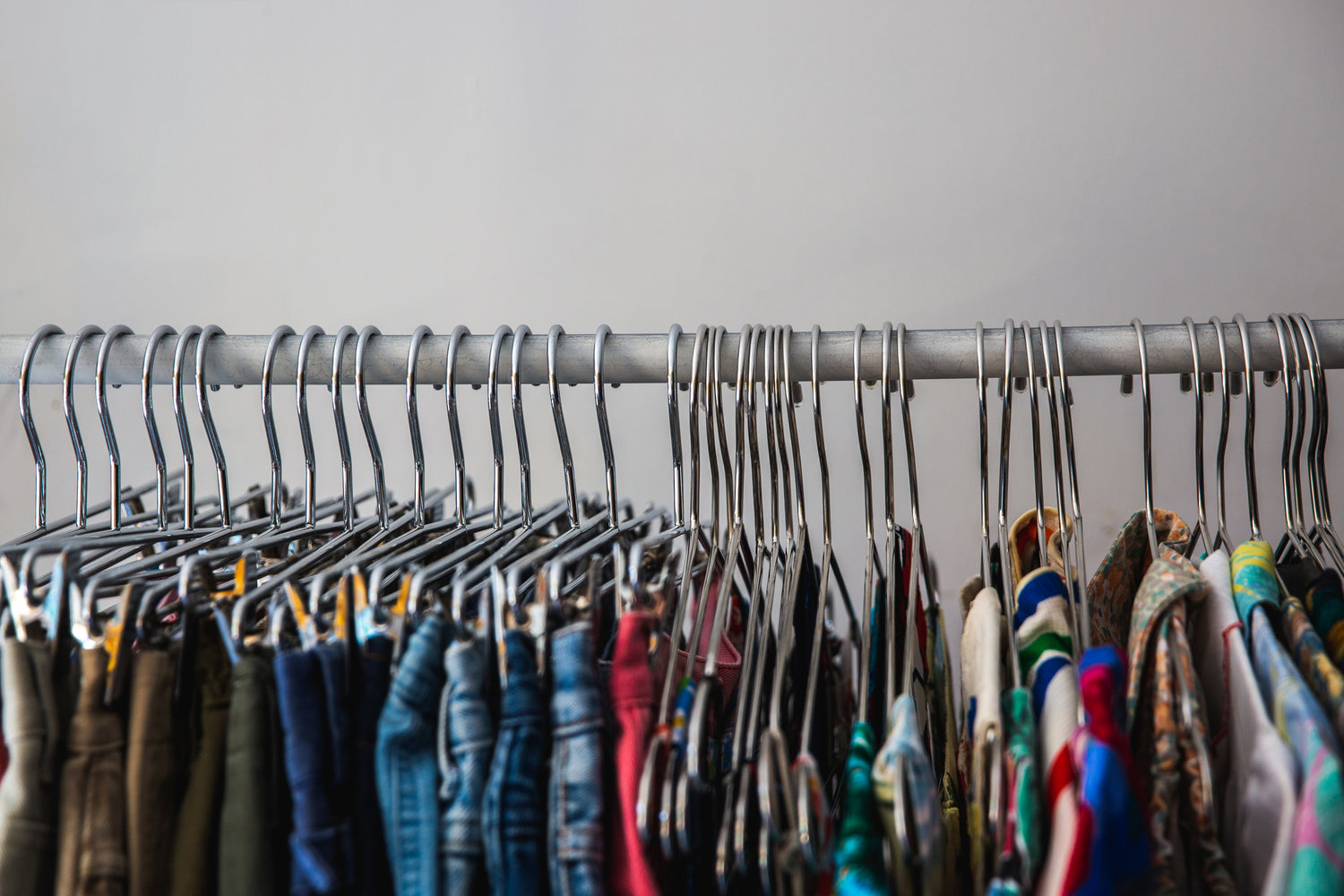 Sustainable secondhand shopping as an alternative during a no-buy year challenge.