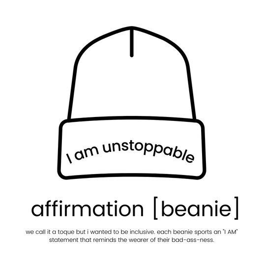i am unstoppable toque